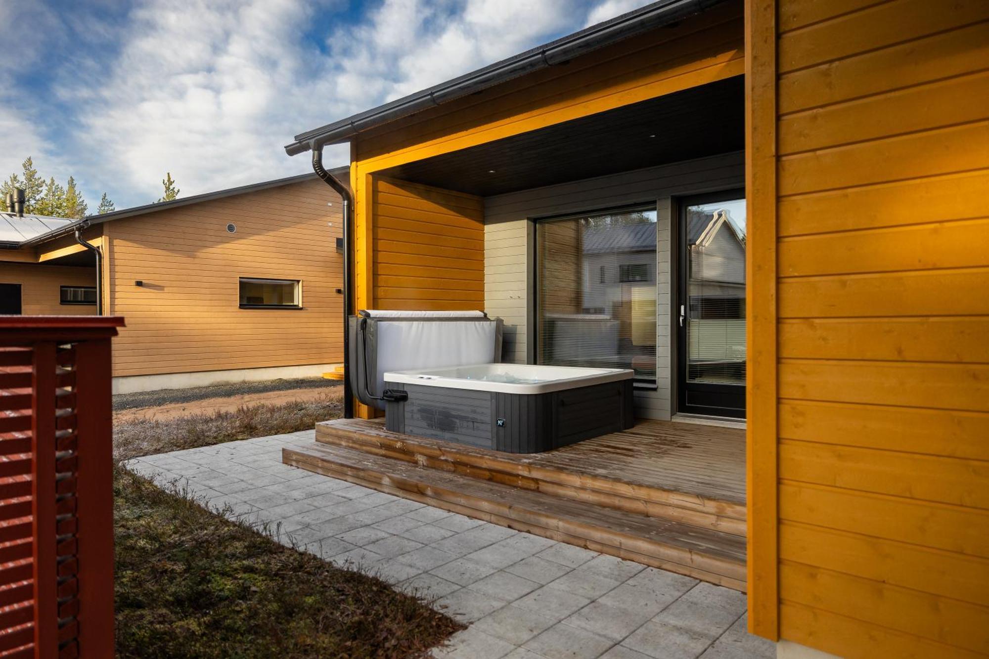 רובניימי Premium Lapland Villa With Jaguzzi מראה חיצוני תמונה
